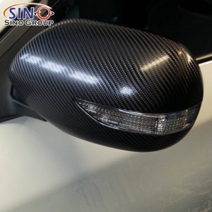 CL-4DCF Super Gloss 4D Carbon Fiber Vinyl Sticker Film