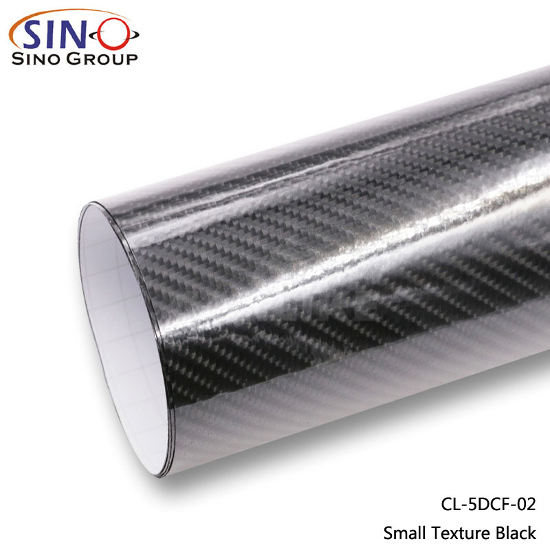 CL-5DCF Vinil de fibra de carbono superbrilhante 5D