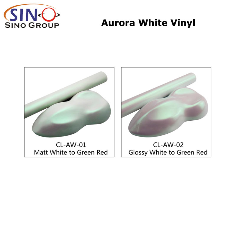 CL-AW Aurora Weiß Auto Karosserie Aufkleber Vinylfolie
