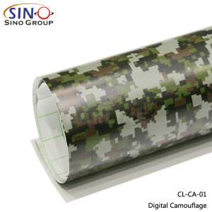 CL-CA Camouflage Sticker Car Body Wrap Vinyl Film