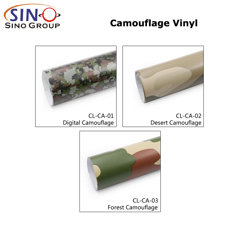 CL-CA Camouflage Sticker Car Body Wrap Vinyl Film