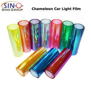 CL-HL-CM Película vinilo de tinte de faros de coche camaleón