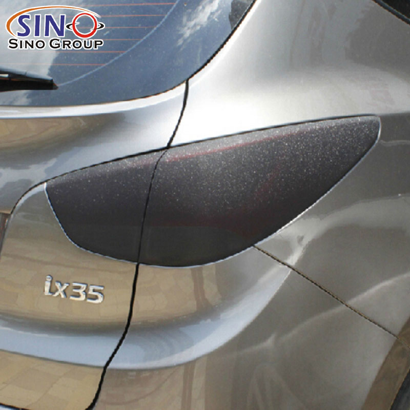 CL-HL-GL Película del tinte de los faros del coche lija diamante vinilo