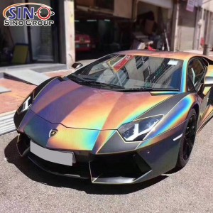 CL-IL Vinil para carro a laser iridescência