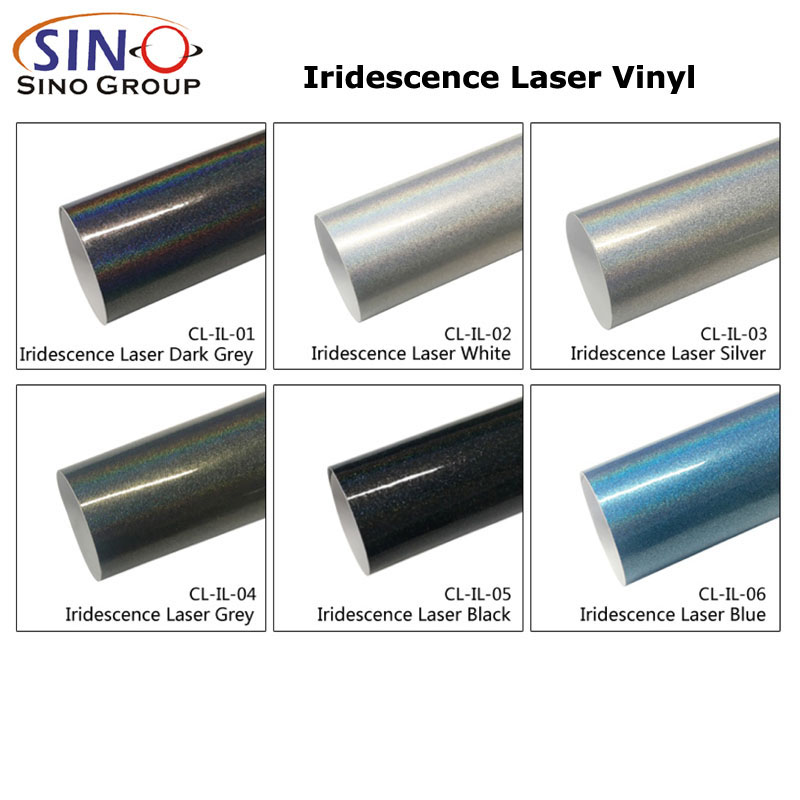CL-IL Yanardöner lazer parıltılı araba sarma vinil filmi