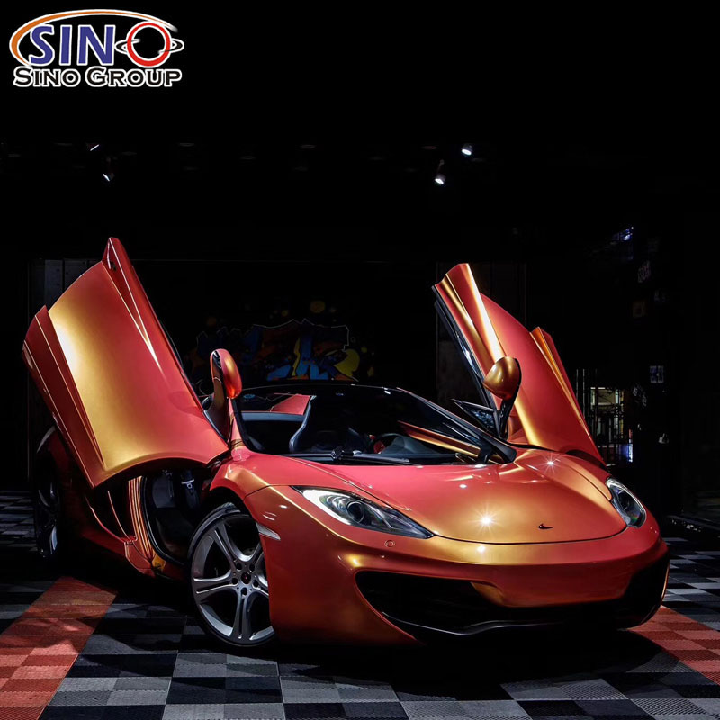 CL-ME Sihirli elektro metalik araç araba sarma vinil filmi