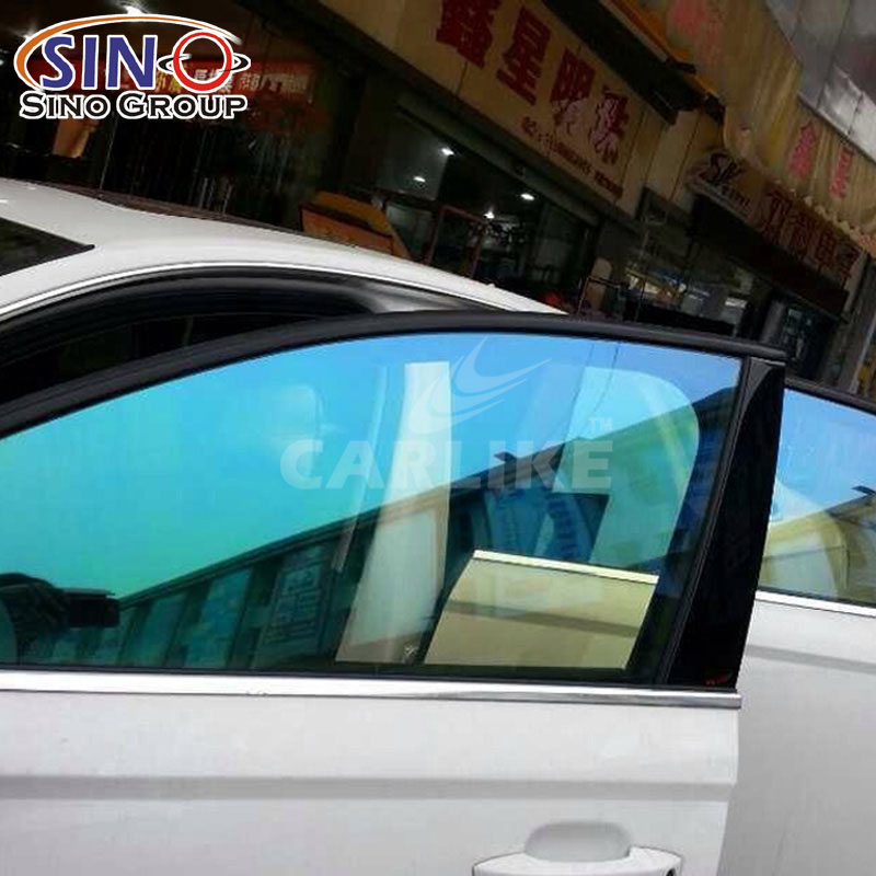 Four steps for car glass film installation