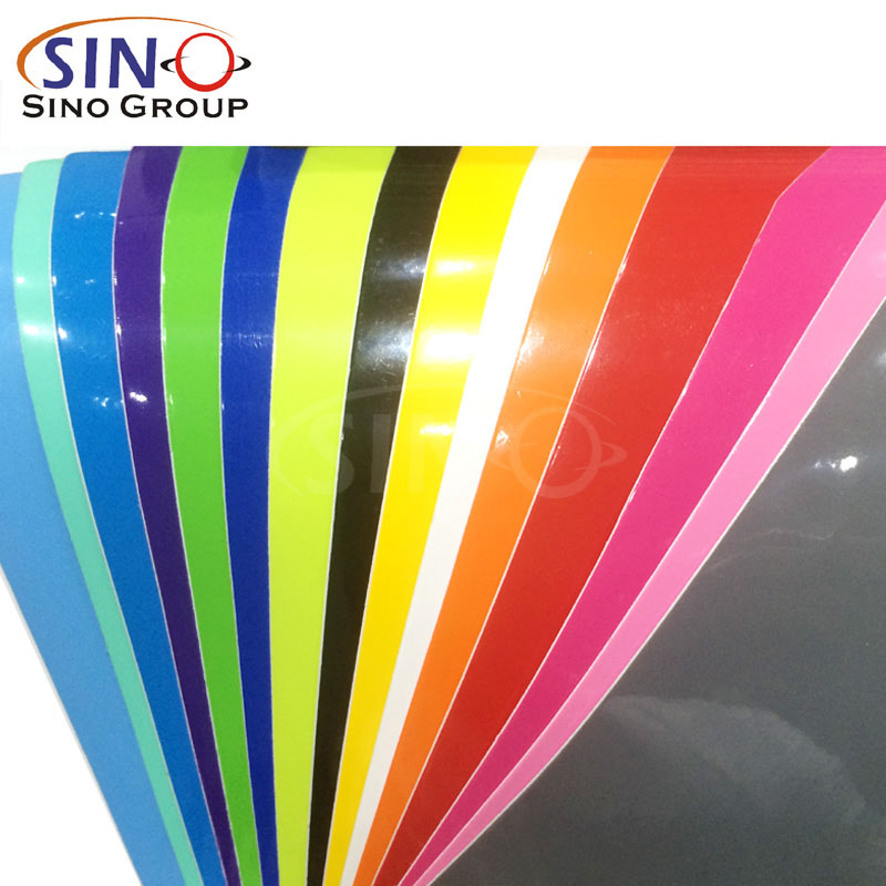 Vinil autoadesivo de pvc colorido para corte gráfico