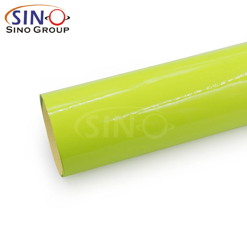 Film vinyle auto-adhésif couleur PVC fluorescent - SINO VINYL