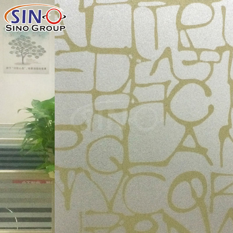 3D Patterns Graphic Relief Embossing Window Glass Film