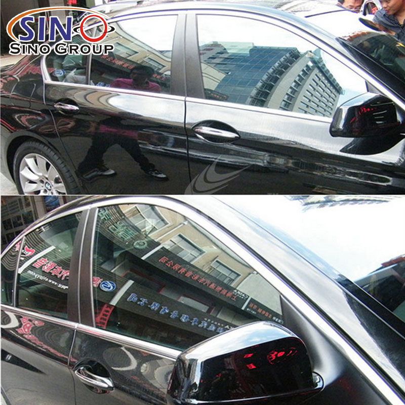 How to wrap car window film?