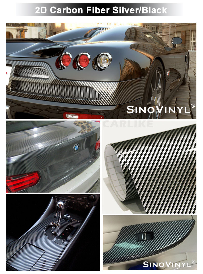 CARLIKE CL-2DCF 2D Carbon Fiber Vinyl Film