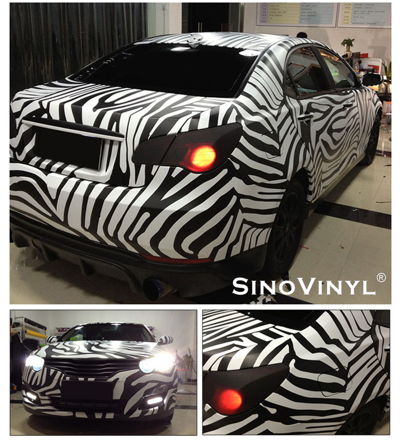 CARLIKE CL-AS Animal Skin Vinyl Car Wrapping Stickers