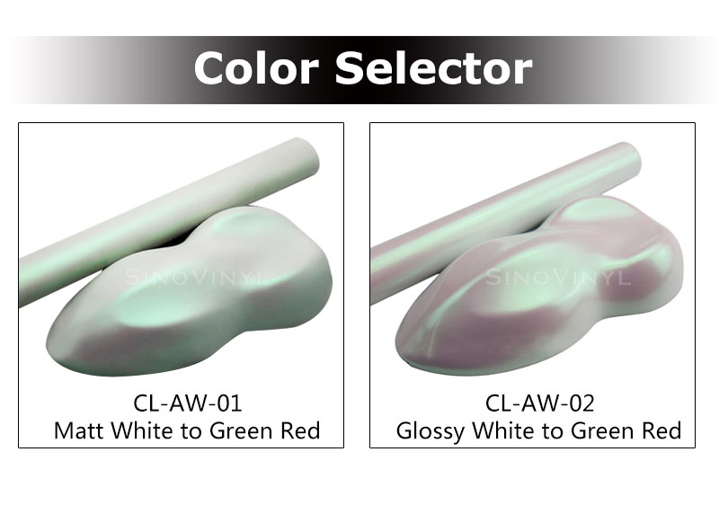 CARLIKE CL-AW Película de vinilo con adhesivo para el cuerpo del automóvil Aurora White