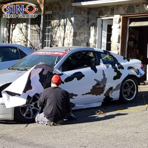 CL-CA Vinyles de camouflage imprimés dans un emballage de voiture de plusieurs couleurs