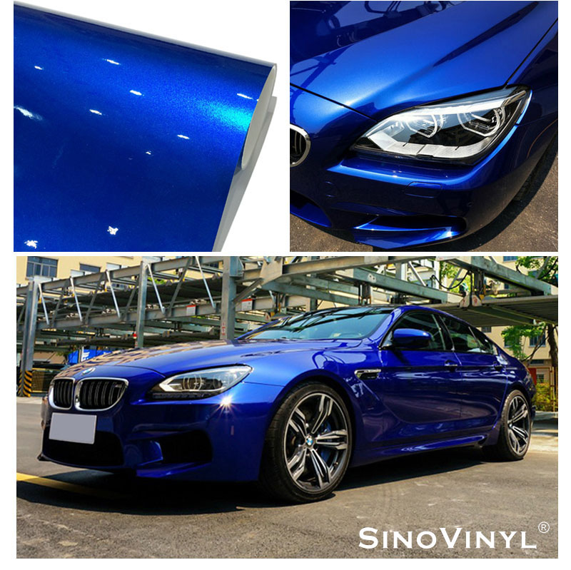 CARLIKE CL-CG Glossy Chrome Metallic Car Wrap Vinyl Film