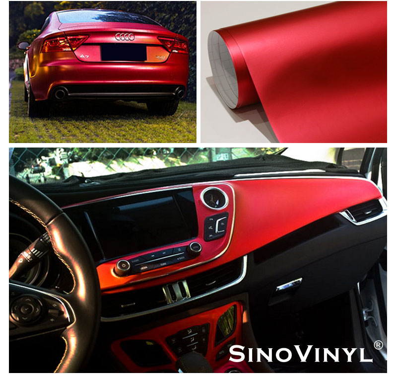 Carlike Cl Cm Matte Chrome Car Body Vinyl Wrap Sino Vinyl