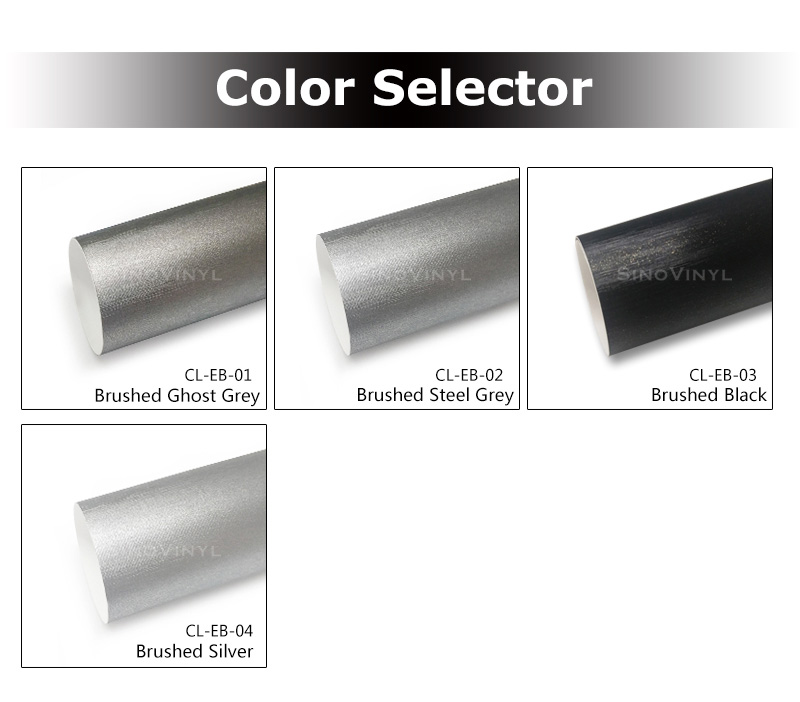 CARLIKE CL-EM Matte Electro Metallic Vinyl Car Wrap