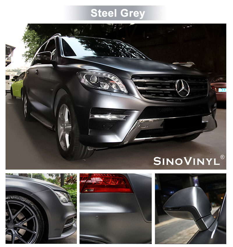 CL-EM Matte Electro Metallic Vinyl Car Wrap - SINO VINYL