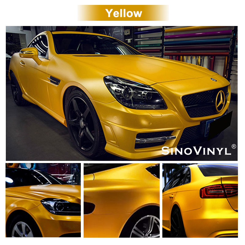 CARLIKE CL-EM Matte Electro Metallic Vinyl Car Wrap