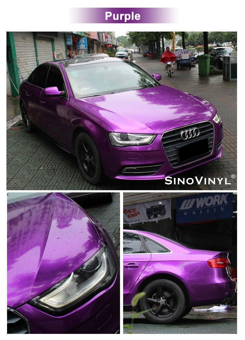 CARLIKE CL-CC Chameleon Super Gloss Candy Car Wrapping Vinyl Film