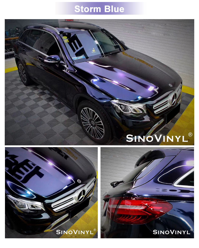 CARLIKE CL-GE Gloss Electro Metallic Vinyl Car Wraps