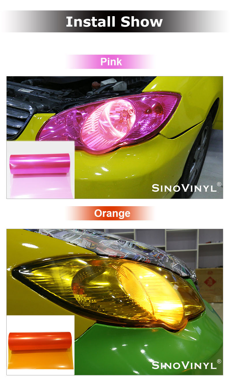 CARLIKE CL-HL-NM Normal Headlight Protective Car Light Film 