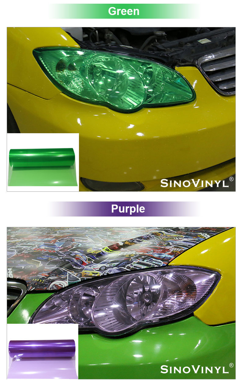 CARLIKE CL-HL-NM Normal Headlight Protective Car Light Film 