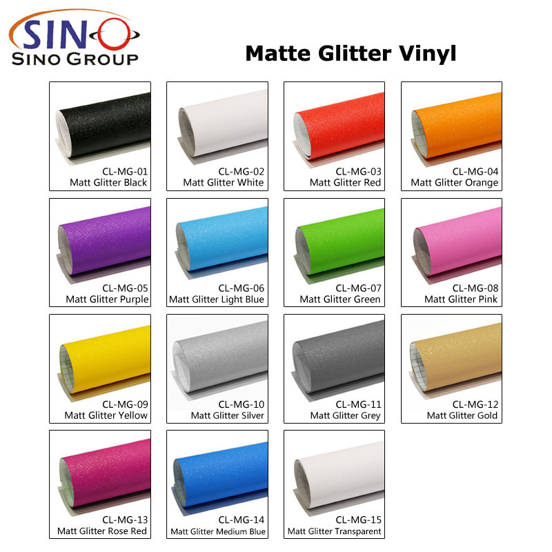 CL-MG Matte Glitzer-Diamant-Car Wrap-Vinylfolie