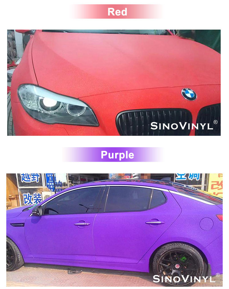 CARLIKE CL-MG Matte Glitter Sparkle Car Wrap Vinyl