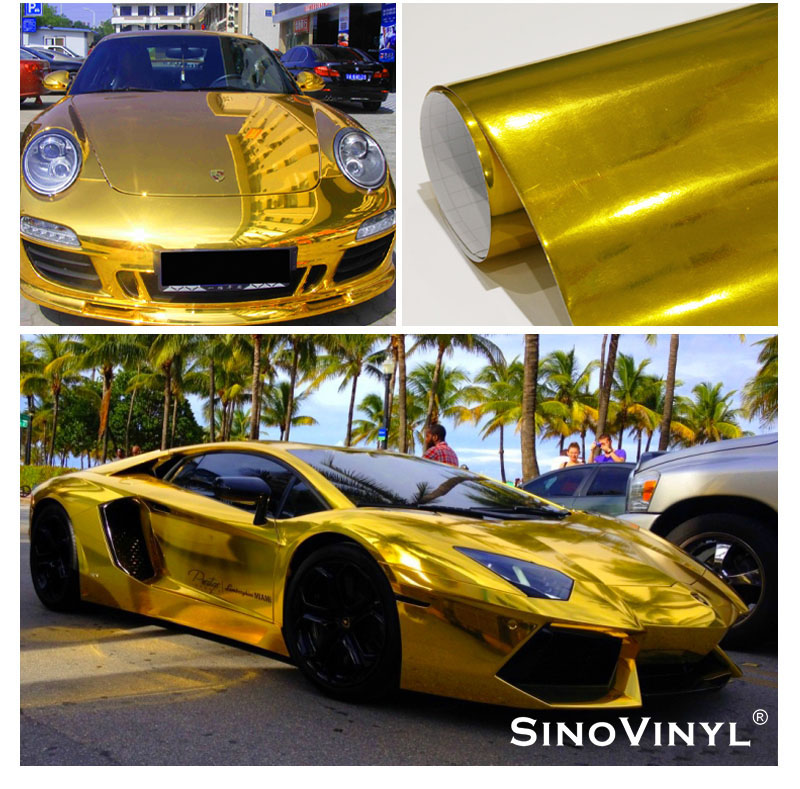 CARLIKE CL-SCM Chrome Mirror Car Body Wrapping Vinyl Sticker