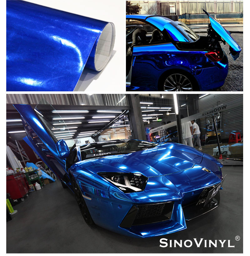 CARLIKE CL-SCM Chrome Mirror Car Body Wrapping Vinyl Sticker