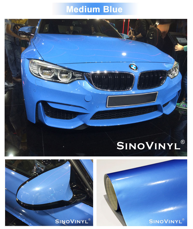 CARLIKE CL-SG Super Glossy Vinyl Car Body Wrap