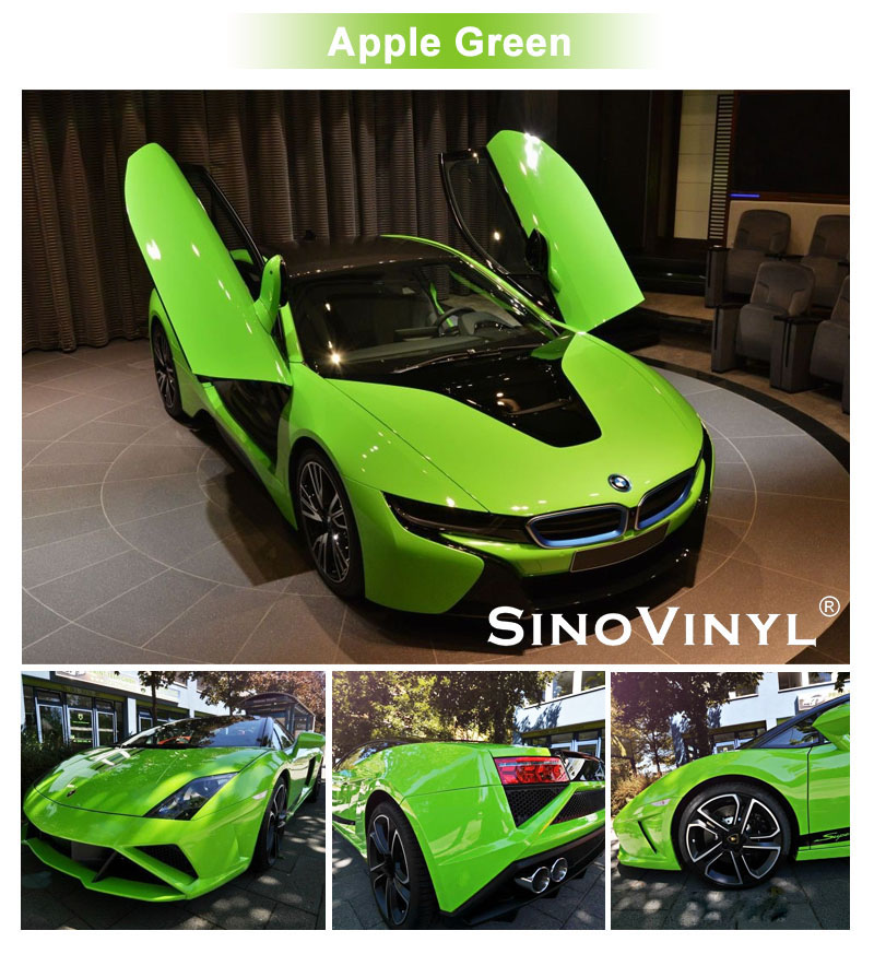 CARLIKE CL-SV Super Gloss Crystal Vinyl Car Wrap Film