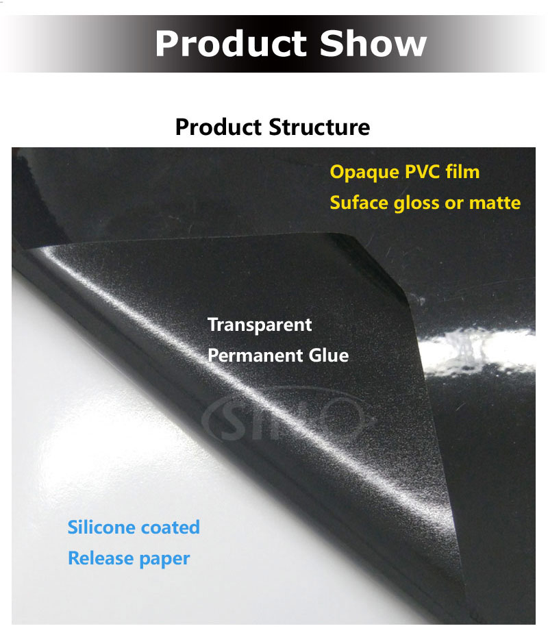 Película de PVC color  corte vinilo rollo