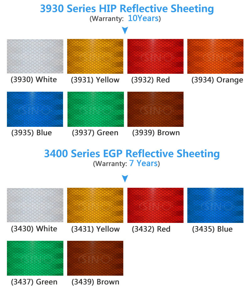 3M 3430 EGP Engineering Grade Reflective Sheeting