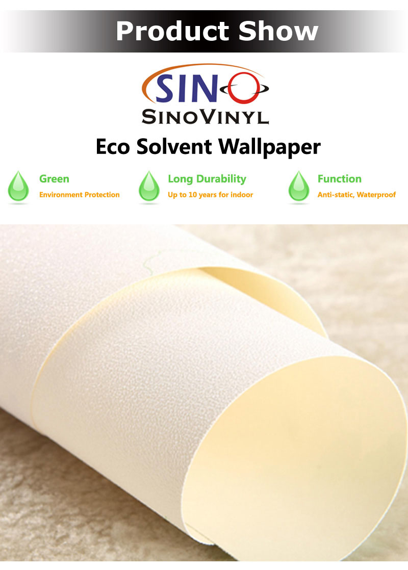 Eco Solvent UV Latex Inkjet Printing Graphic Wallpaper