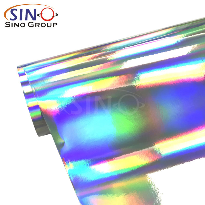 Holographic Chameleon Rainbow Building Window Glass Tint Film - SINO VINYL