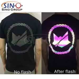 Rainbow Flash Reflective Heat Transfer Press HTV Vinyl