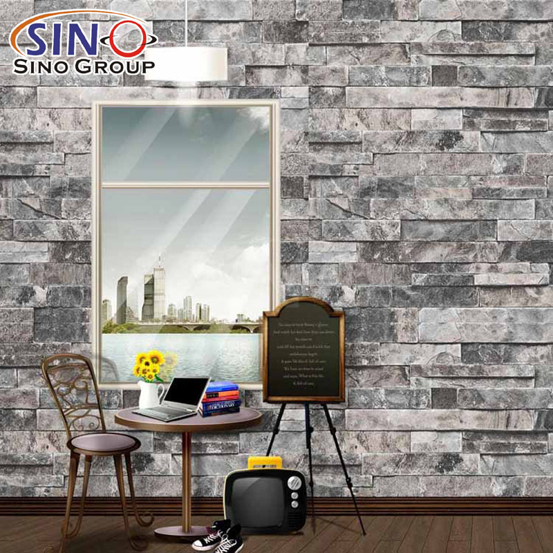 Marble Brick Texture Self-adhesive Wallpaper