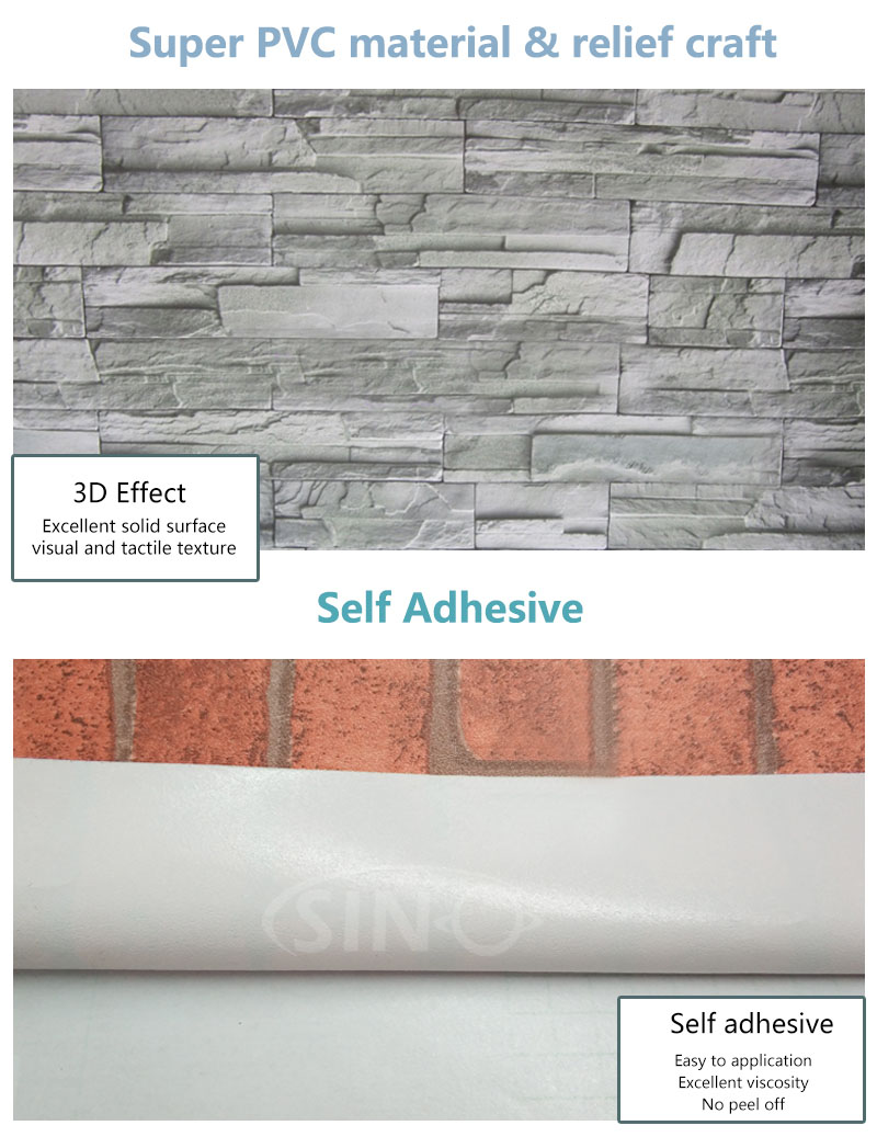 Coavas Decorative Self-Adhesive Wallpaper