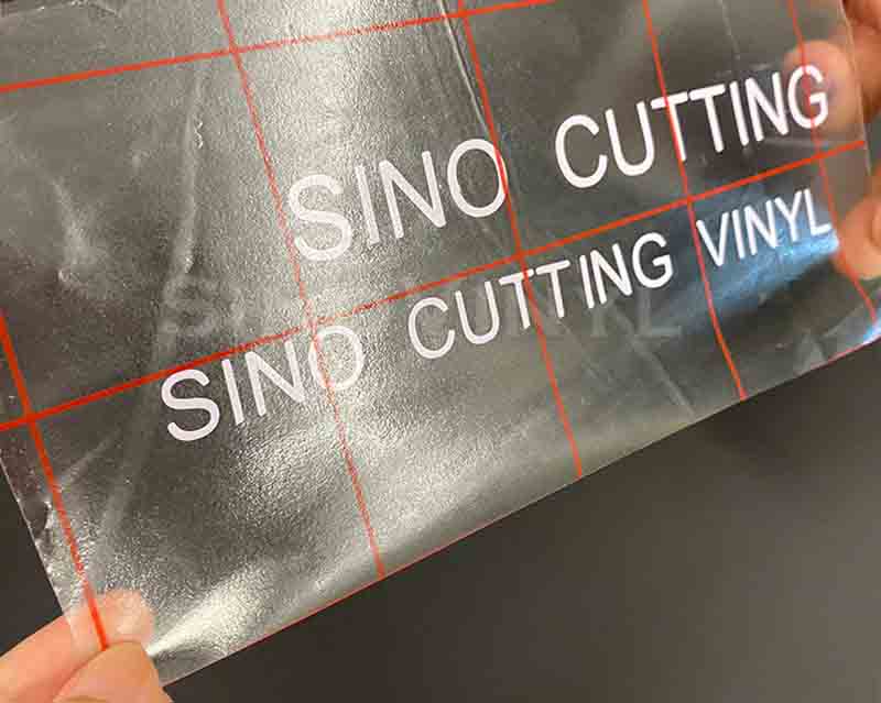 Aplicación de transferencia de papel de película de vinilo para color PVC corte de vinilo