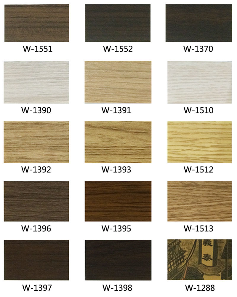 PVC Wood Grain Texture Decoration Self Adhesive Vinyl Film