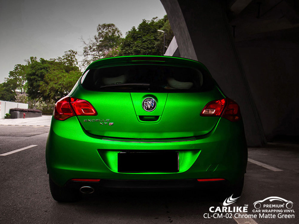 CARLIKE CL-CM-02 CHROME MATTE GREEN VINYL