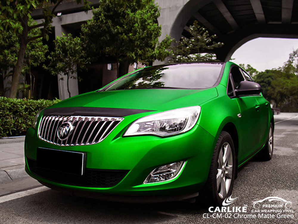 CARLIKE CL-CM-02 CHROME MATTE GREEN VINYL