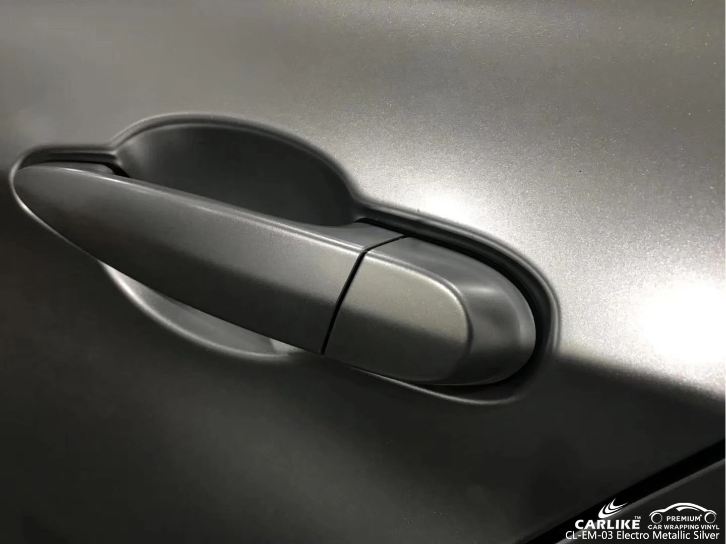 CARLIKE CL-EM-03 SILVER MATTE ELECTRO METALLIC VINYL FOR BMW