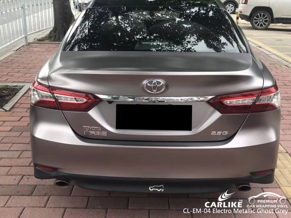 CARLIKE CL-EM-04 ELECTRO METALLIC GHOST GREY CAR WRAP VINYL
