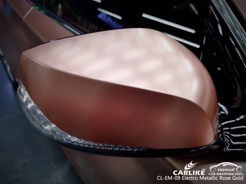 CARLIKE CL-EM-09 ELECTRO METALLIC ROSE GOLD CAR WRAP VINYL