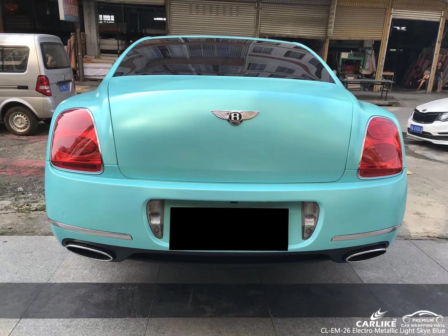 CARLIKE CL-EM-26 LIGHT SKYE BLUE MATTE ELECTRO METALLIC VINYL