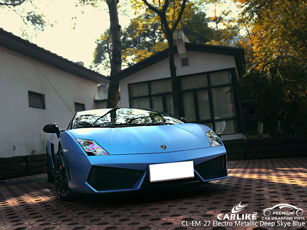 CARILIKE CL-EM-27 ELECTRO METALLIC DEEP SKY BLUE CAR WRAP VINYL